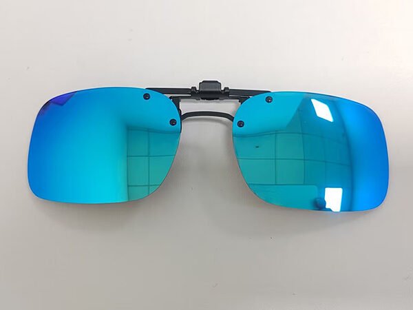 Clip on polarized sunglasses