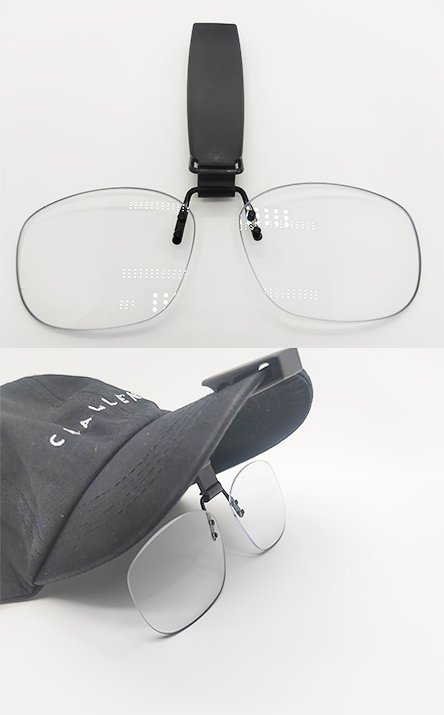 clip-on magnifier