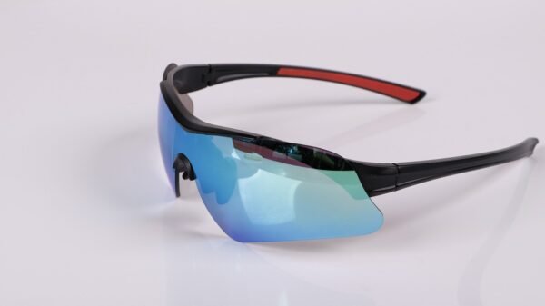 cycling sunglasses with interchangeable lense