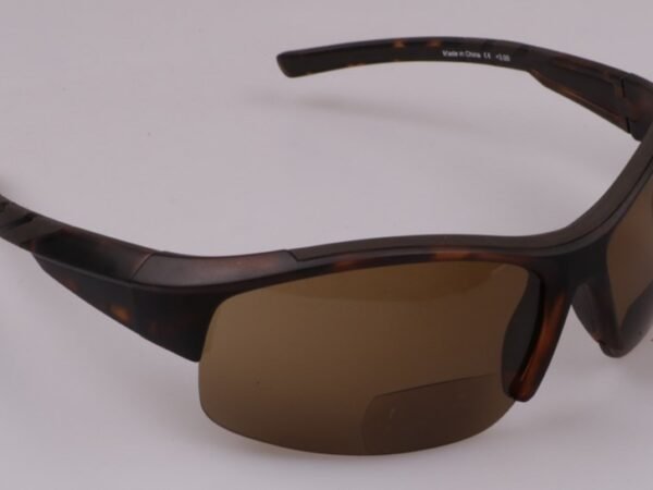 Polarized sunglasses with magnifier