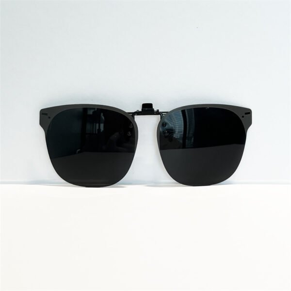Universal Fit TR90 Clip On Sunglasses with Polarized TAC lenses Fits Most Optical Frames