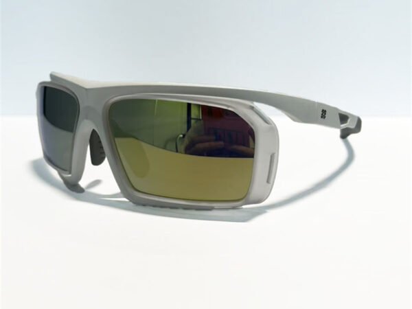 Outdoor Cycling Sunglasses with Durable TR90 Frame UV400 Mirrored Lens Wind Resistant Bicycle Riding Shades