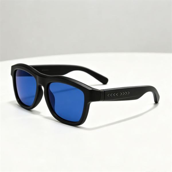 Outdoor AI Smart Sunglasses, Polarized UV Protection Smart Audio Glasses Hands-Free Music & Call for Adventure Travel