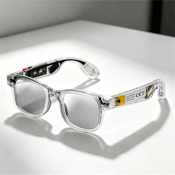 1 Multilingual AI Smart Sunglasses Real-Time Translation, Bluetooth Audio Polarized UV400 Hands-Free Smart Eyewear