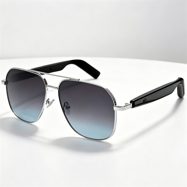 1 Wireless AI Smart Sunglasses, Smart Audio Sunglasses for Music Call Outdoor Sports Driving