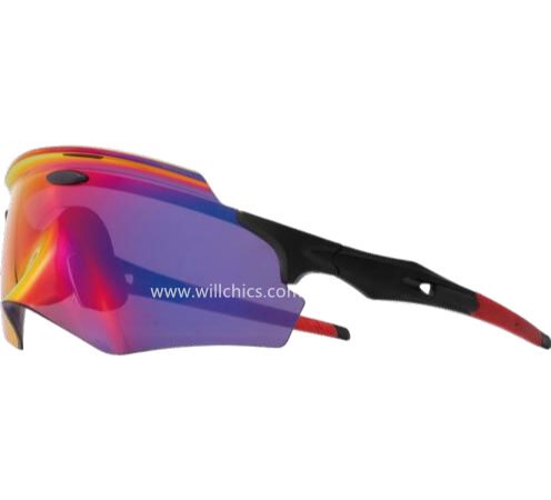 Premium PC Lens Cycling Sunglasses for Road and Mountain Riding