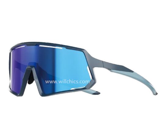 UV400 Performance Cycling Glasses with High-Impact PC Lenses