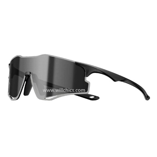 Impact-Resistant PC Cycling Eyewear for Road and Trail