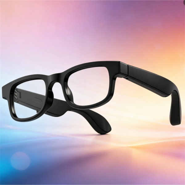 修改logo名称 AI Smart Sunglasses, Bluetooth OpenEar Audio Sunglasses with Polarized UV400 Lens, HandsFree Call & Voice Assistant for Outdoor Sports Driving