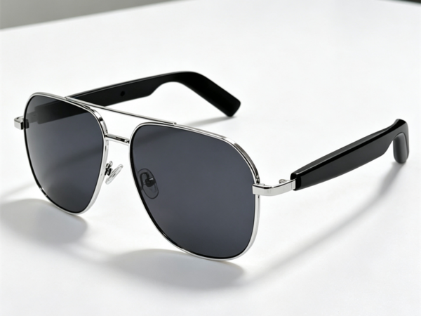 AI Smart Sunglasses Bluetooth Open-Ear Audio Polarized UV400 Hands-Free Call Glasses